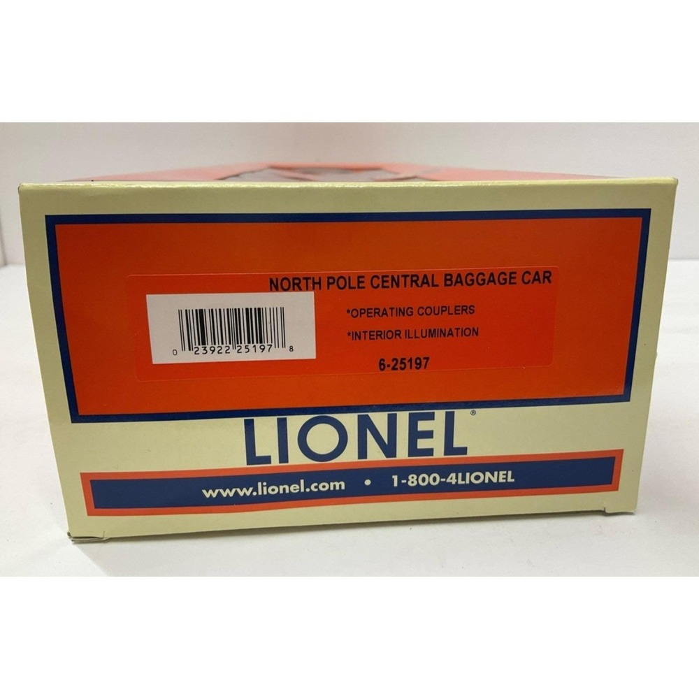 Lionel 6-25197 North Pole Central Baggage Car Comet - O Gauge - Picture 2 of 2